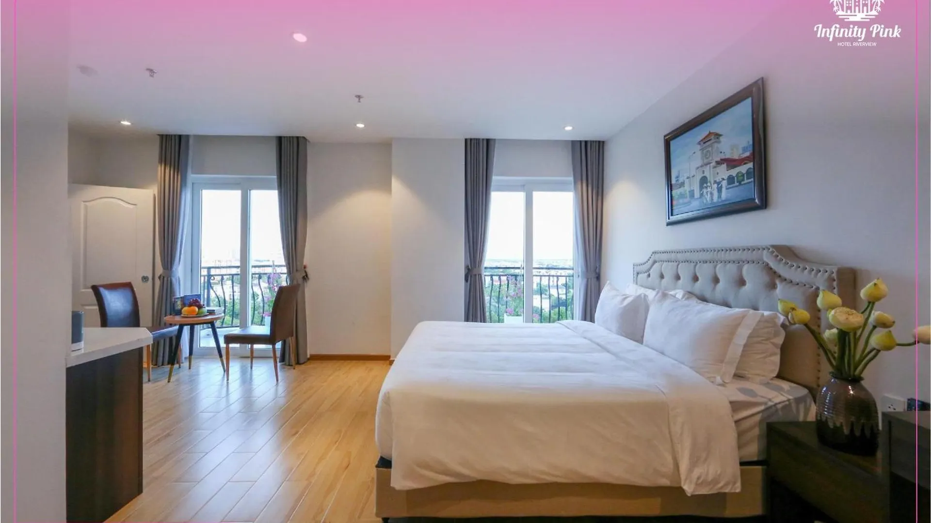 Infinity Pink Hotel Riverview Da Nang Romantiskt hotell